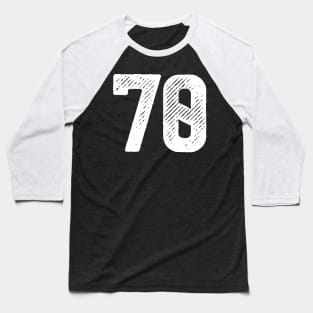 Seventy 70 Baseball T-Shirt